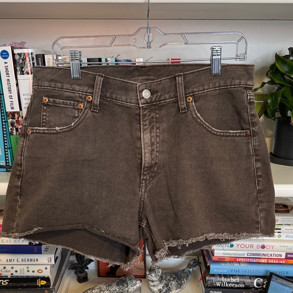 GAP Dark Brown Jean Shorts